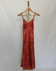 CERISE BLOOM Maxi Dress