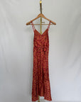 CERISE BLOOM Maxi Dress