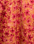 CERISE BLOOM Maxi Dress