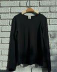 Bamboo Crew Neck Long Sleeve Top