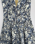 NAVY DAISY Mini Dress