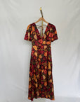 SANGRIA BLOOM Maxi Dress