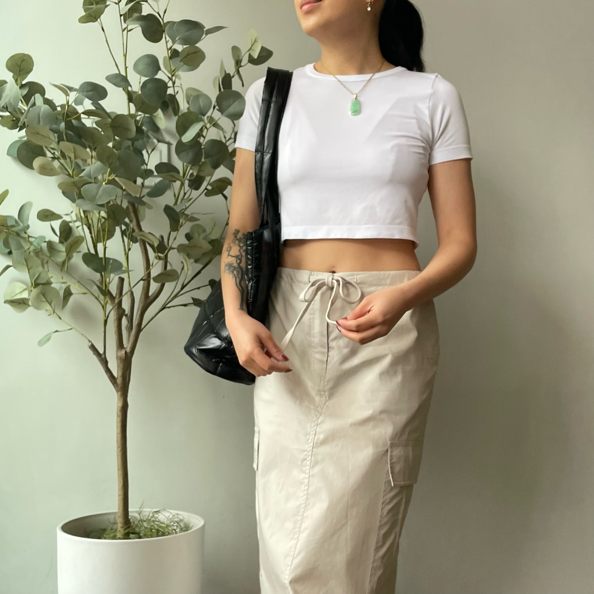 REMMIE Cargo Maxi Skirt